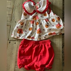 Stitchy Fish red and white ant picnic set 🐜🧺❤️